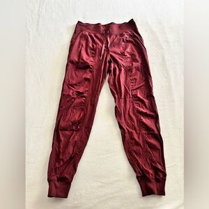 Burgundy Dance Studio Joggers